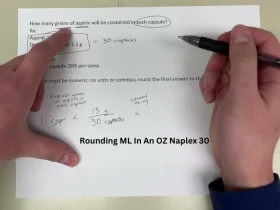 Rounding ML In An OZ Naplex 30