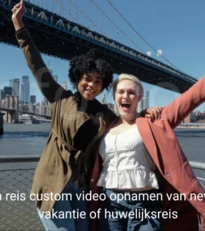 Film mijn reis custom video opnamen van new york city vakantie of huwelijksreis